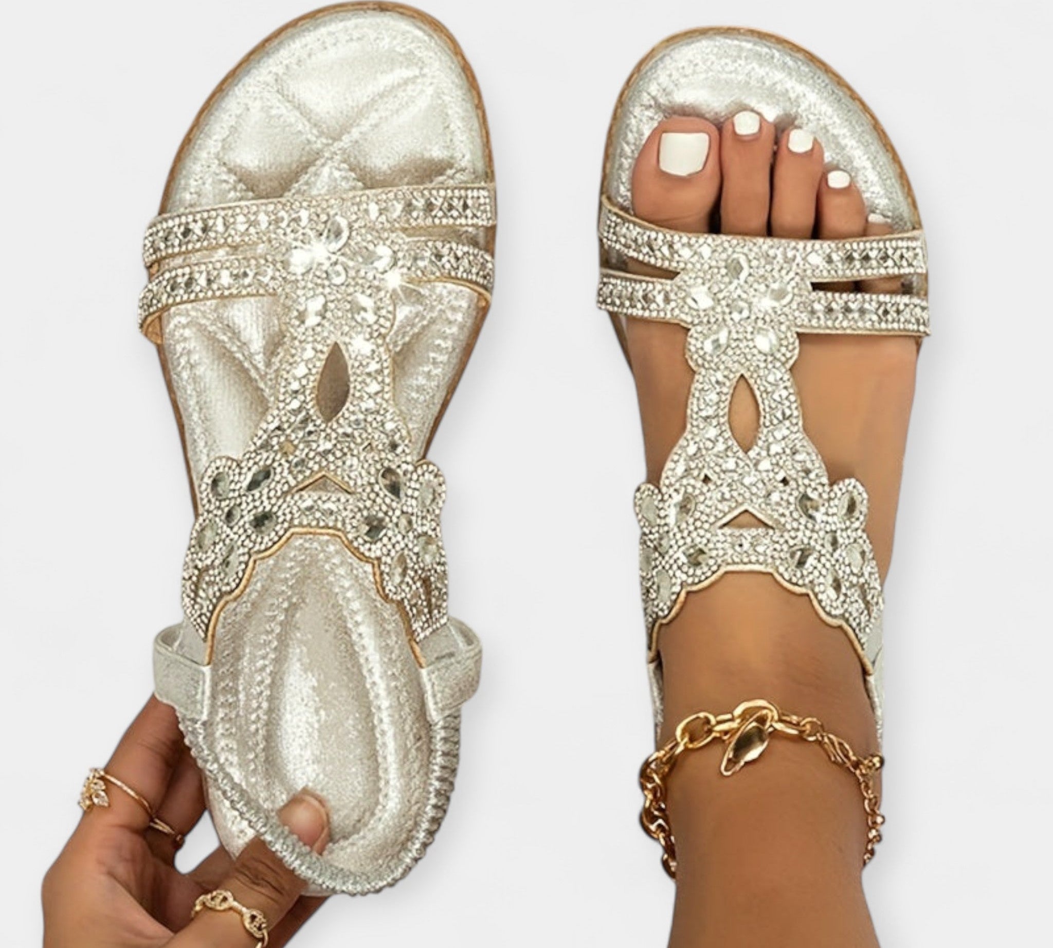 Boho ortopedske sandale