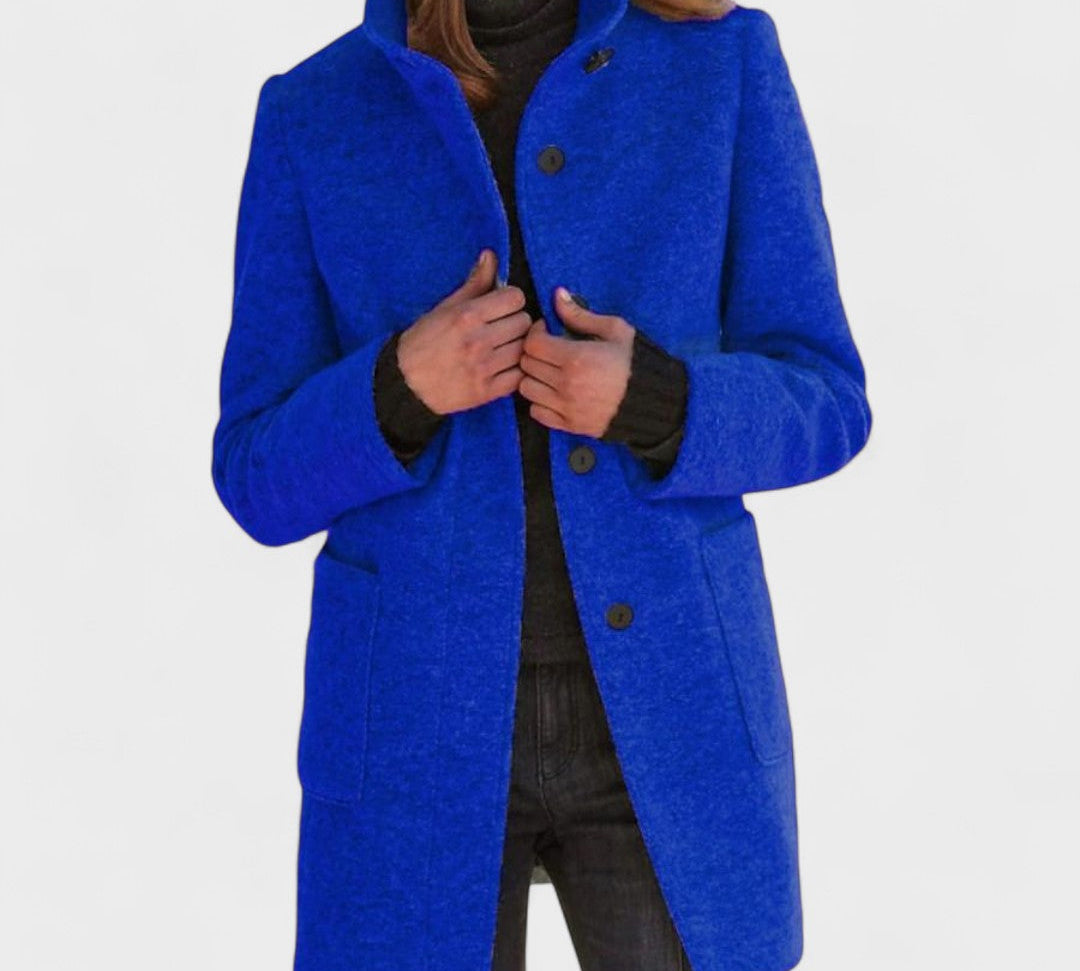 Dajana – Klasični Vuneni Kaput S Retro Gumbima