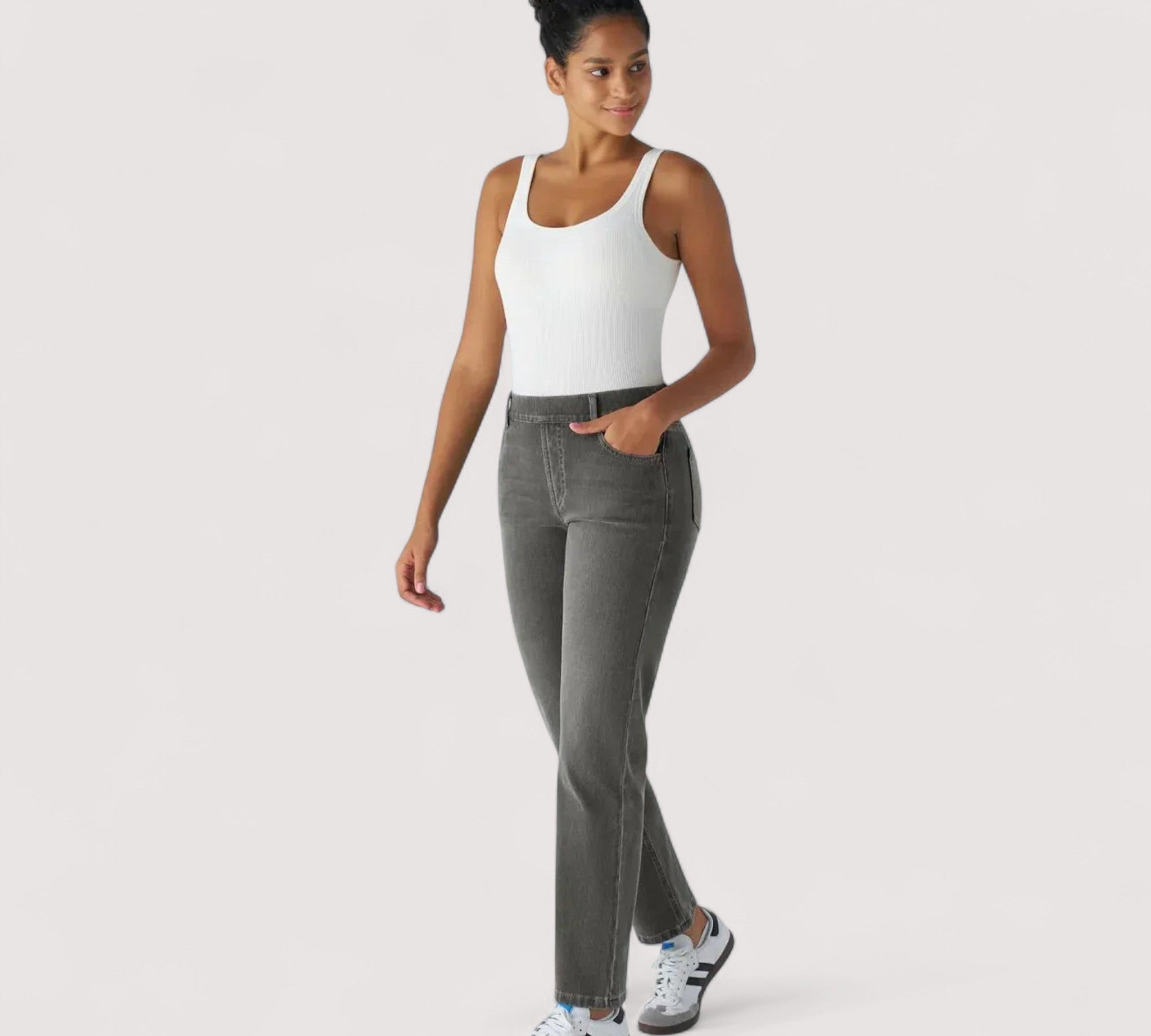 Paola™ | Udobne hlače s visokim strukom