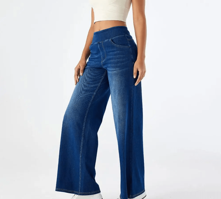 Udobne Hlače s Elastičnom Pojasom