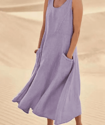 Zafrina – Elegantna Haljina s Pockets
