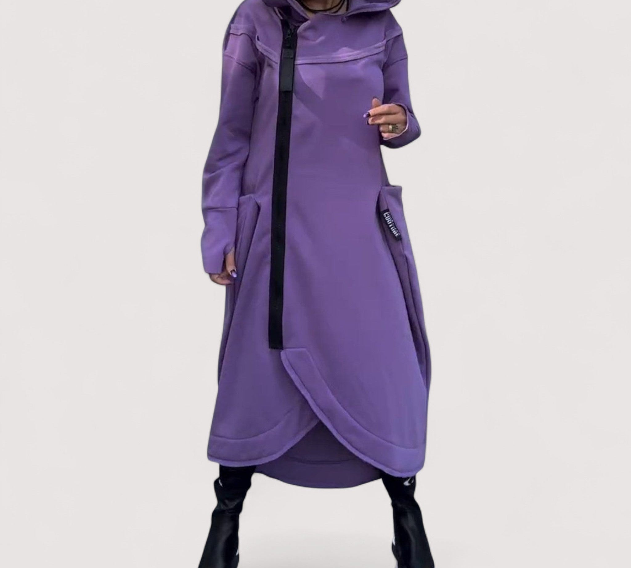 Lia™ | Haljina s kapuljačom i stilom