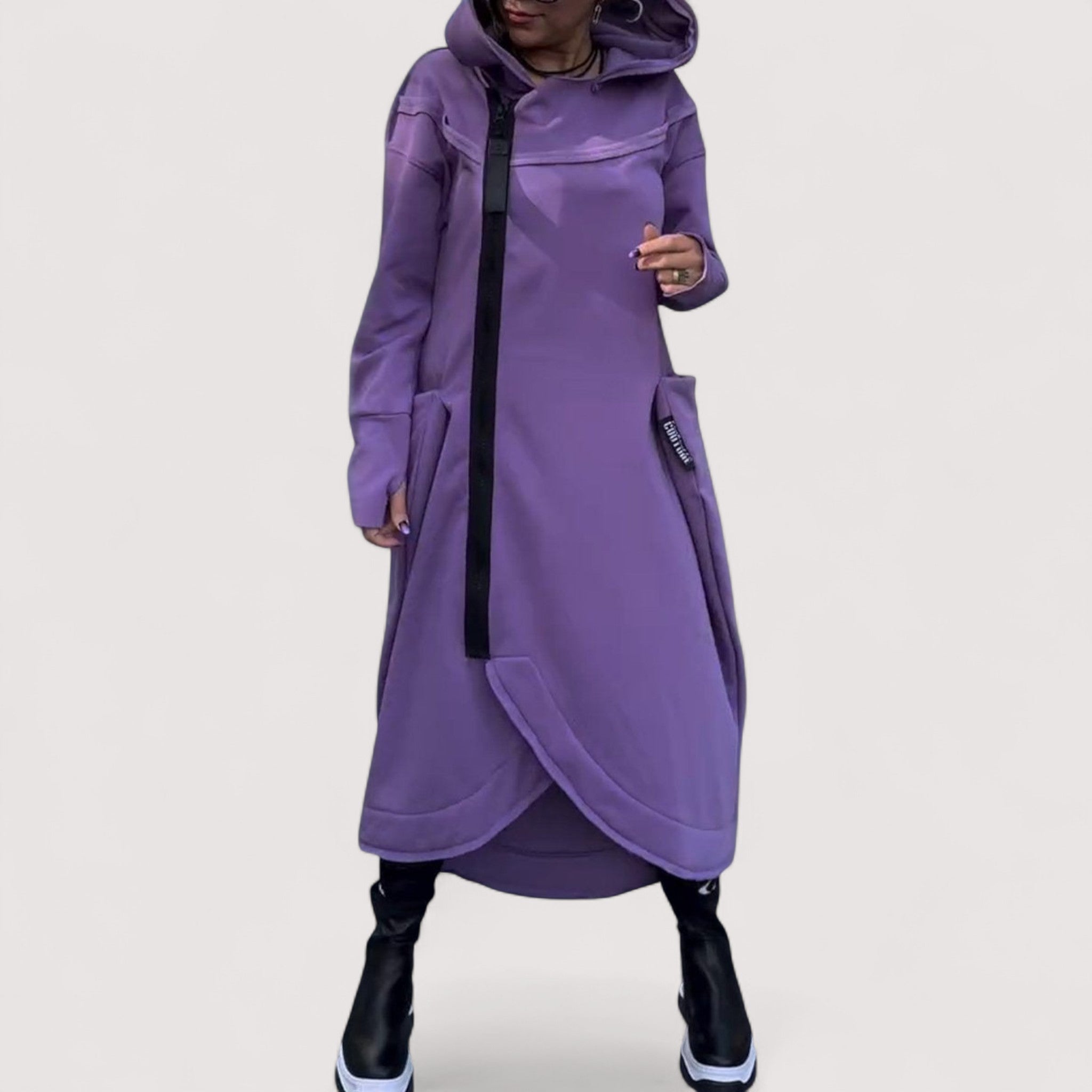 Lia™ | Haljina s kapuljačom i stilom