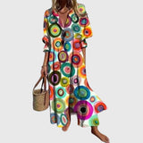 Mila | Elegantna Boho-Maks haljina