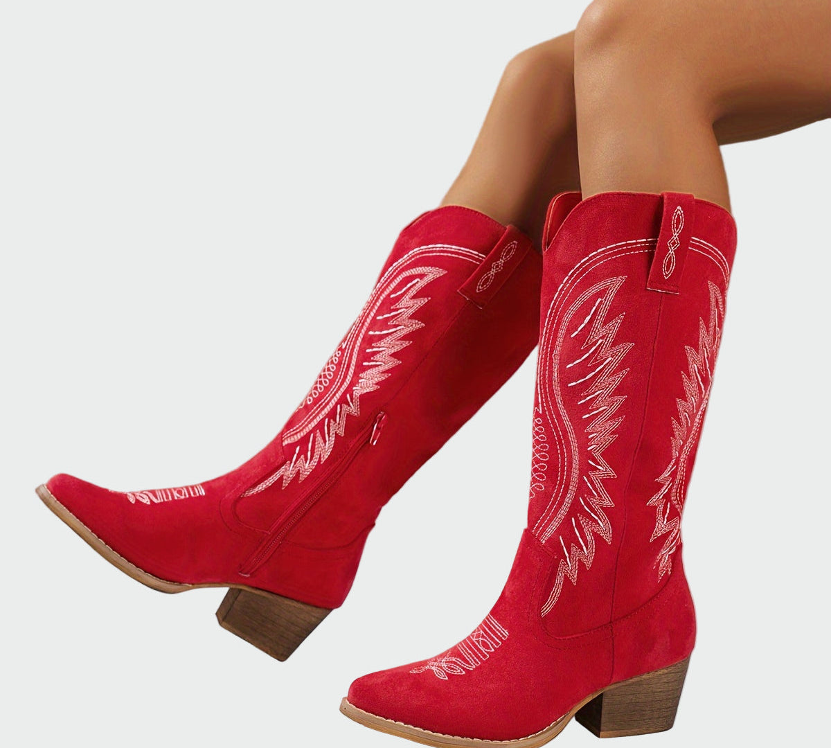 Marta - Stylish embroidered western boots