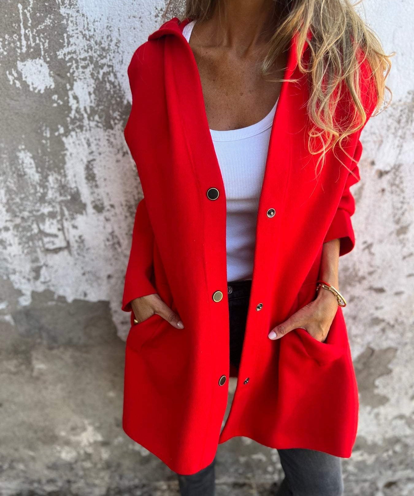 Lucija - Casual Cardigan s Kapuljačom