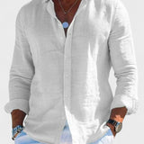 Dennis - Casual košulja od lanene tkanine za muškarce