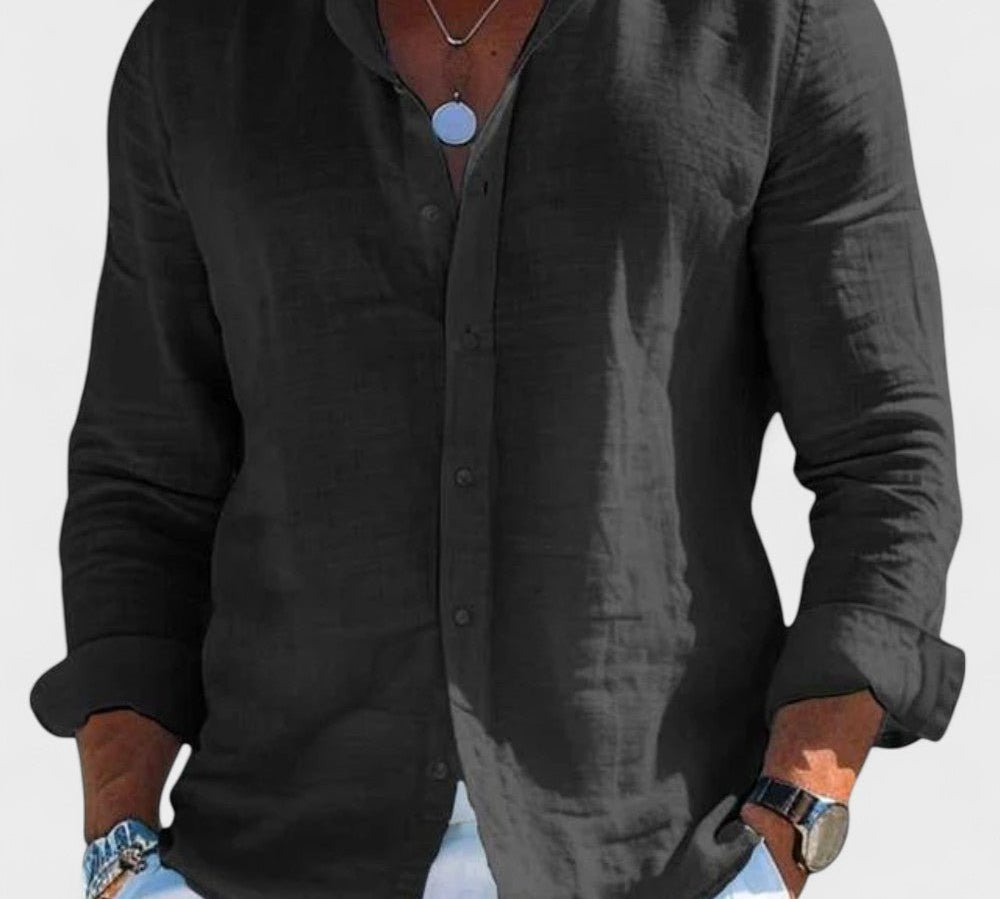 Dennis - Casual košulja od lanene tkanine za muškarce