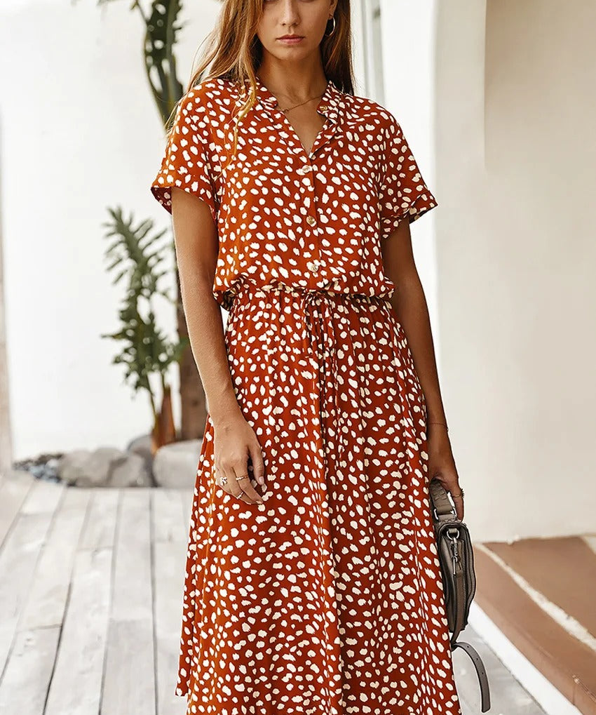 Sara™ – Casual midi haljina
