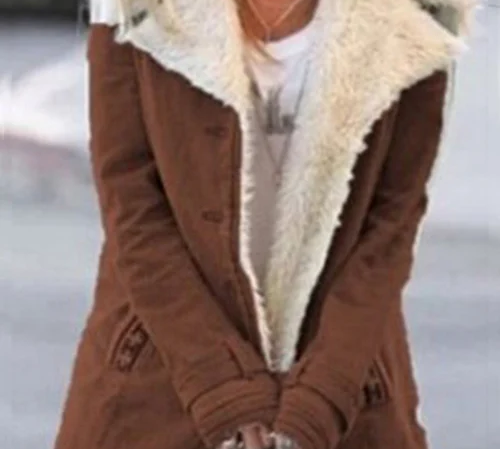 Andrea - Elegantni Douillette Jas