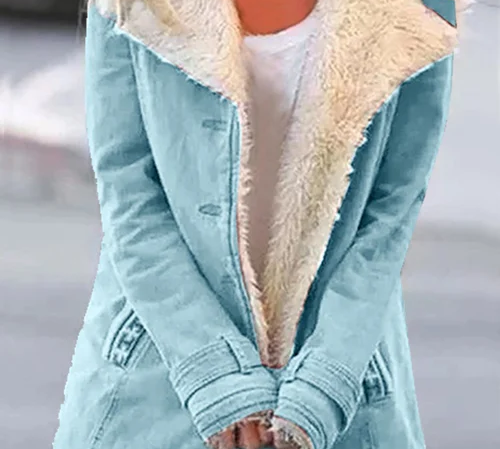 Andrea - Elegantni Douillette Jas