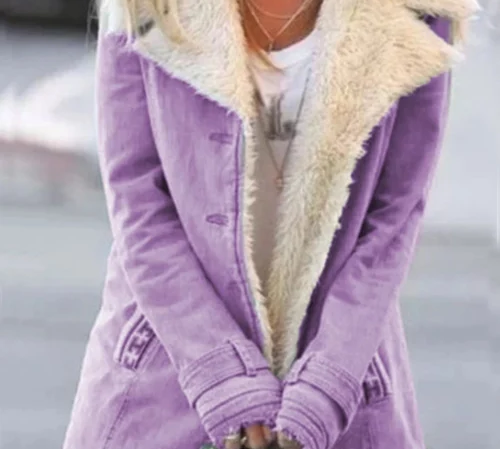 Andrea - Elegantni Douillette Jas