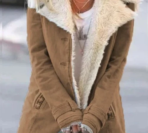 Andrea - Elegantni Douillette Jas