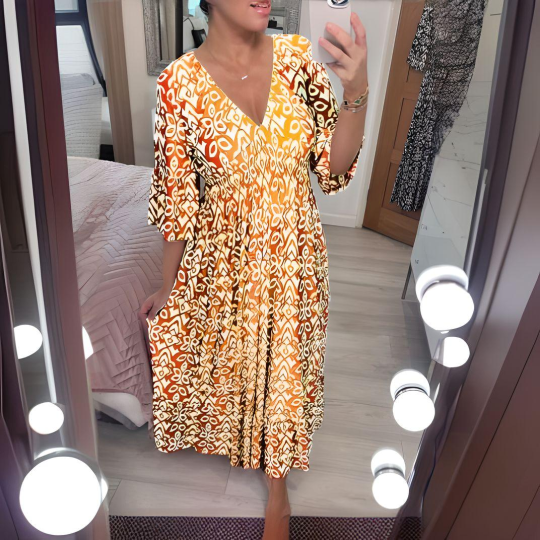 Lillia – Boho S uzorkom Haljina