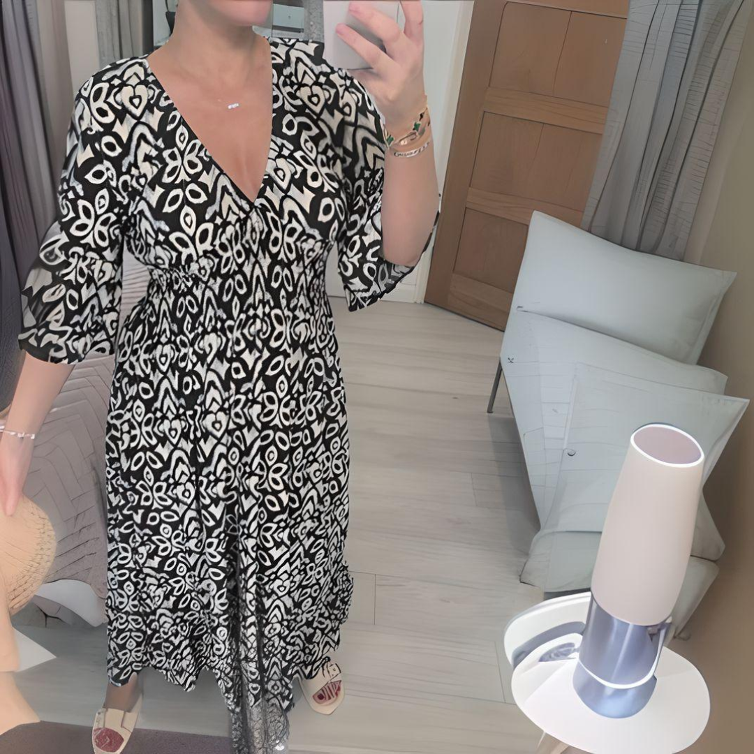 Lillia – Boho S uzorkom Haljina