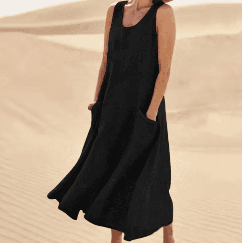 Zafrina – Elegantna Haljina s Pockets