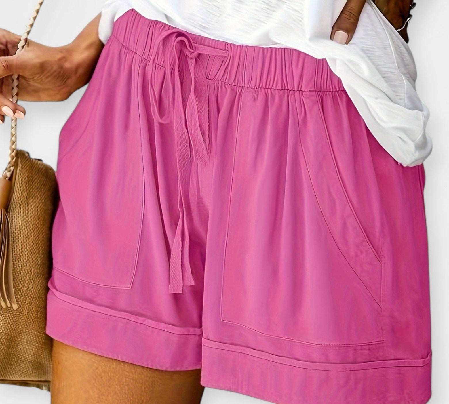 Šortsi s Podesivim Remenom