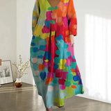 Jelena - Šarena haljina s printom