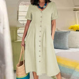 Briar – Effortless Buttoned Haljina