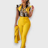 Set od Dva Dijela s modernim leopardskim uzorkom