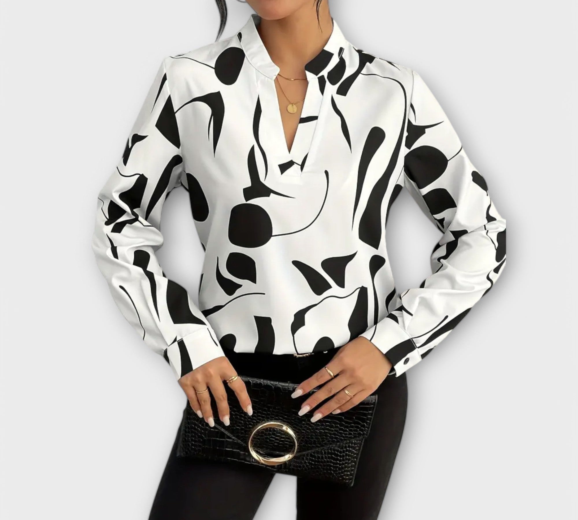 Lívia – Moderna Tiskana Bluza