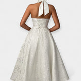 Mini haljina s otvorenim leđima i modernim korzetom