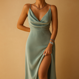 Yara | Elegantna maxi haljina s V-izrezom