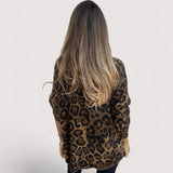 Zlata™ | Ležerna ženska majica s leopard uzorkom