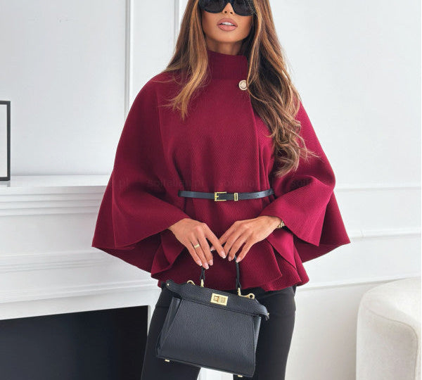 Nika - Elegantna jakna s leptir rukavima i remenom