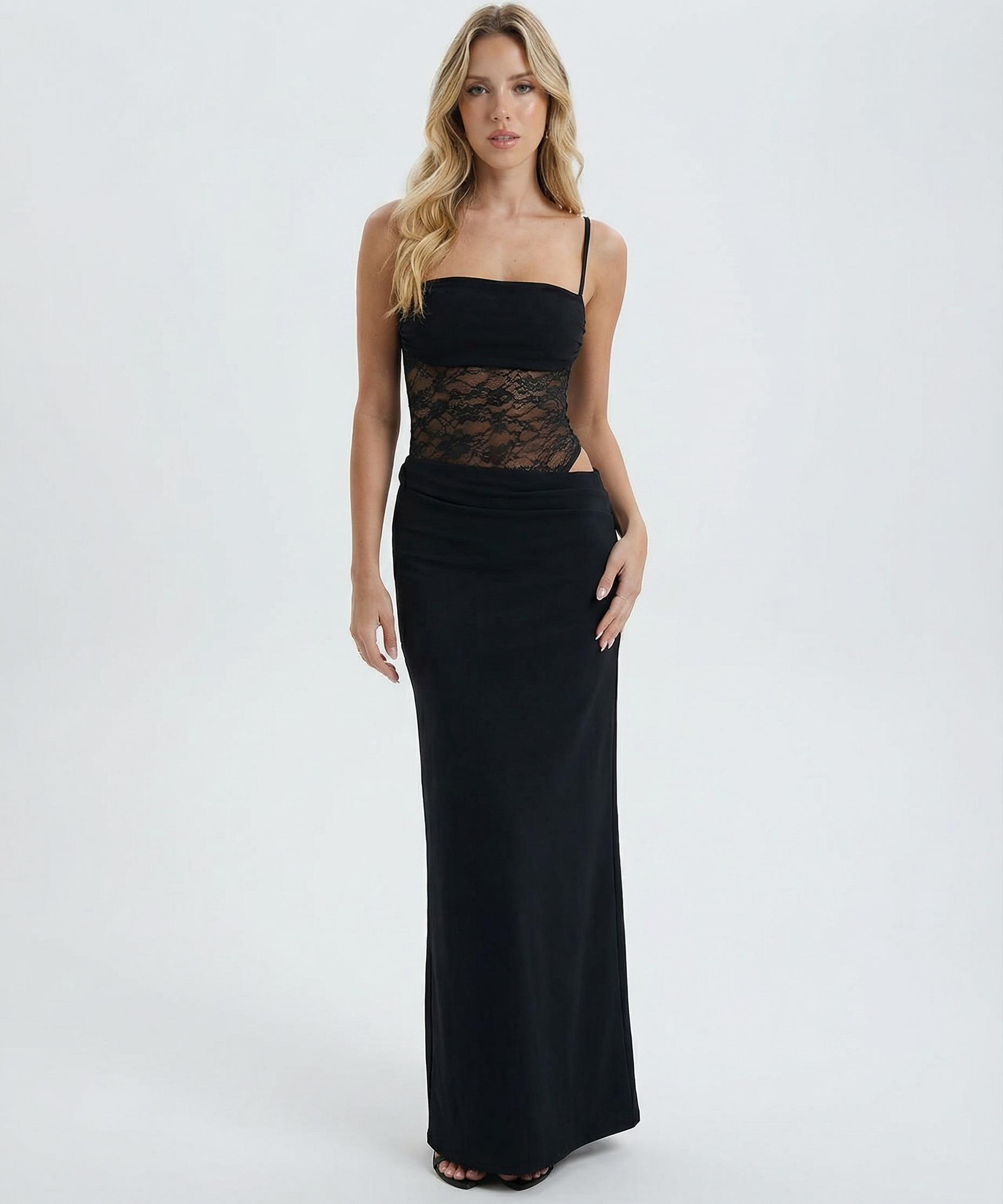 Jessica | Čipkasti Panel Maxi