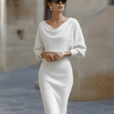 Lydia | Elegantna Midi Haljina za Svakodnevnu Upotrebu