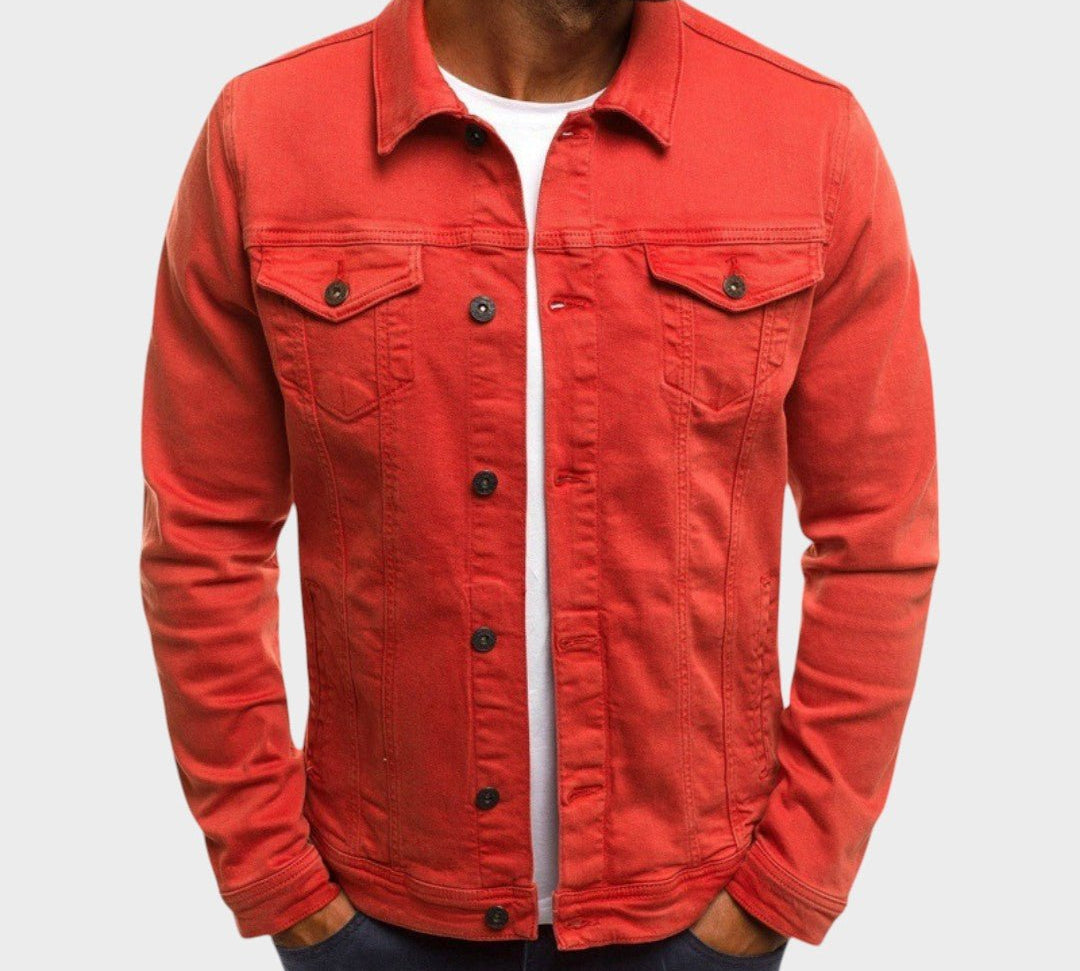 Frederik - Izrađena po mjeri traper jakna