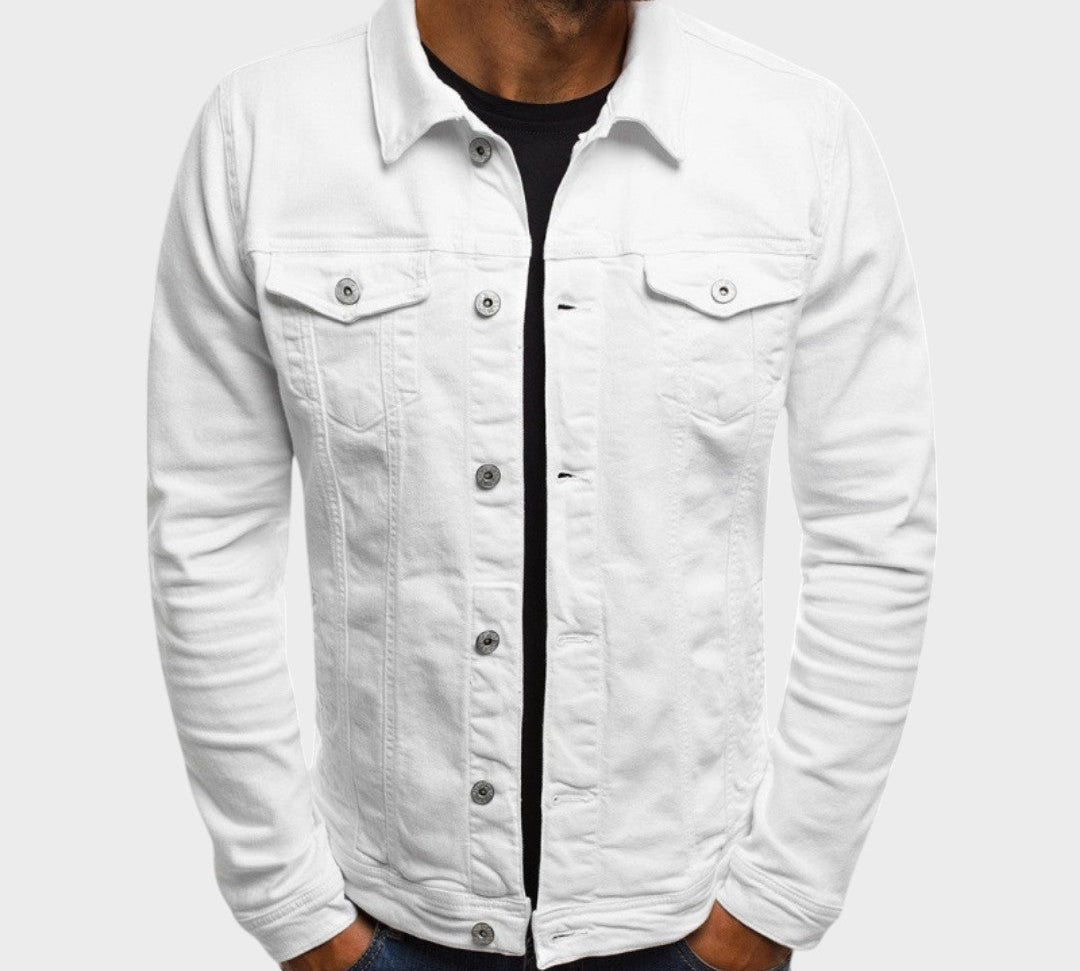 Frederik - Izrađena po mjeri traper jakna