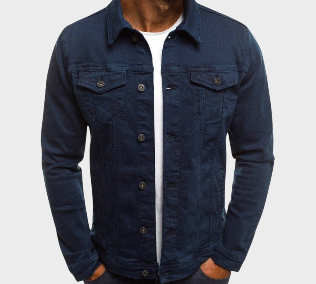 Frederik - Izrađena po mjeri traper jakna