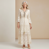 Amary – Boho Čipkasta Haljina