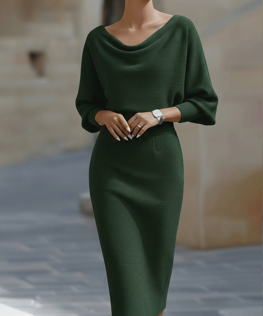 Lydia | Elegantna Midi Haljina za Svakodnevnu Upotrebu