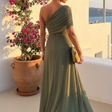 Uma - Duga tečna haljina elegantnog dizajna