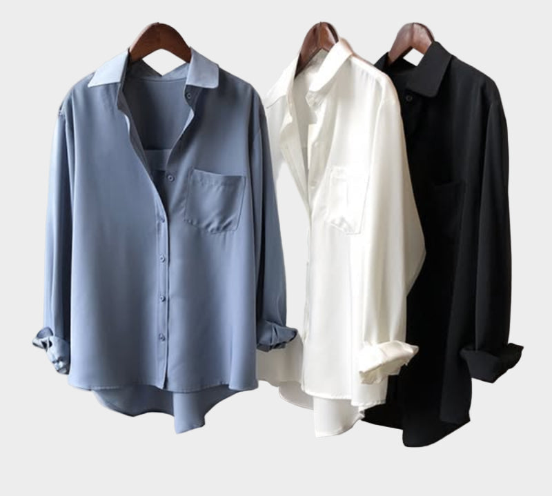 Majica Košulja s Elegantnom Linijom i Modernim Detaljima