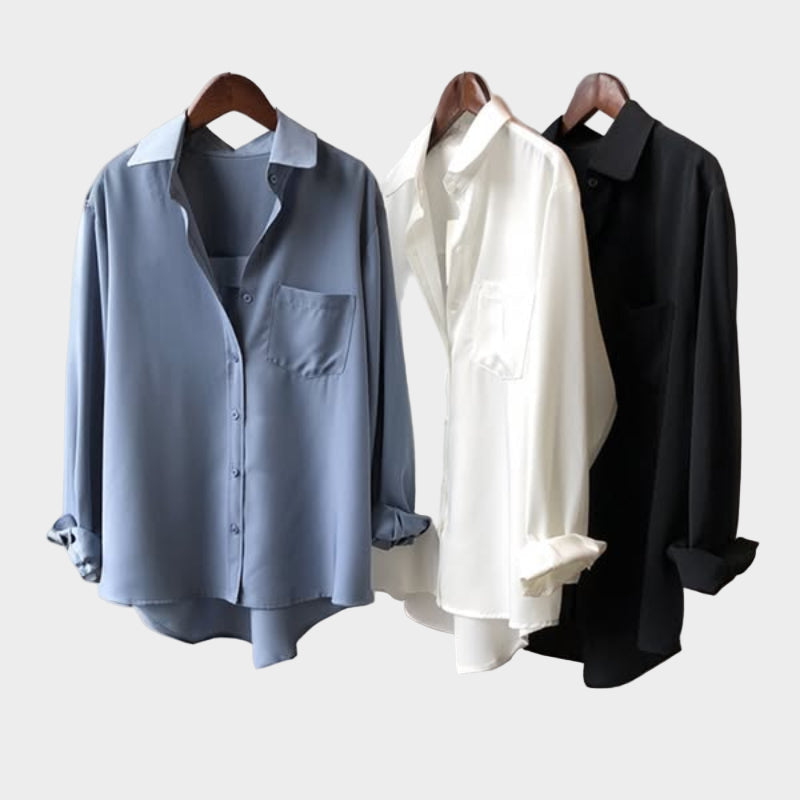 Majica Košulja s Elegantnom Linijom i Modernim Detaljima