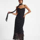 Noir Polka Maxi