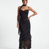 Noir Polka Maxi