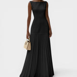 Ema – Plava elegantna maxi haljina