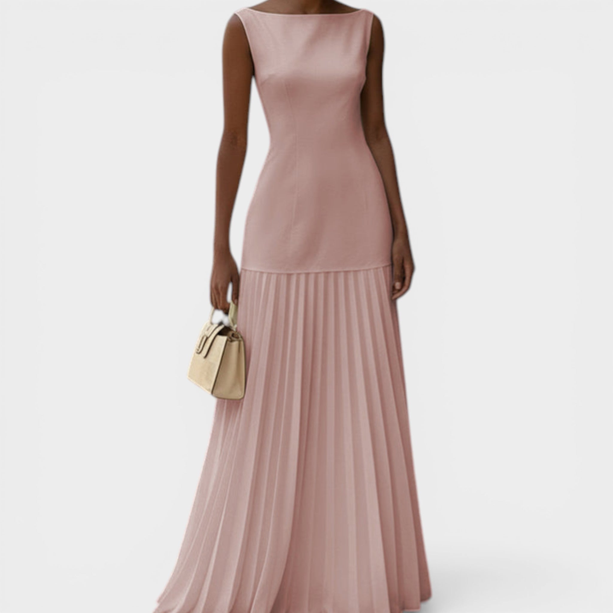Ema – Plava elegantna maxi haljina
