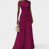 Ema – Plava elegantna maxi haljina