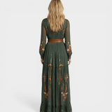 Kamila – Boho maksi haljina