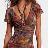 Lea™ | Boho midi haljina