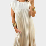 Selina™ | Elegantna plisirana haljina
