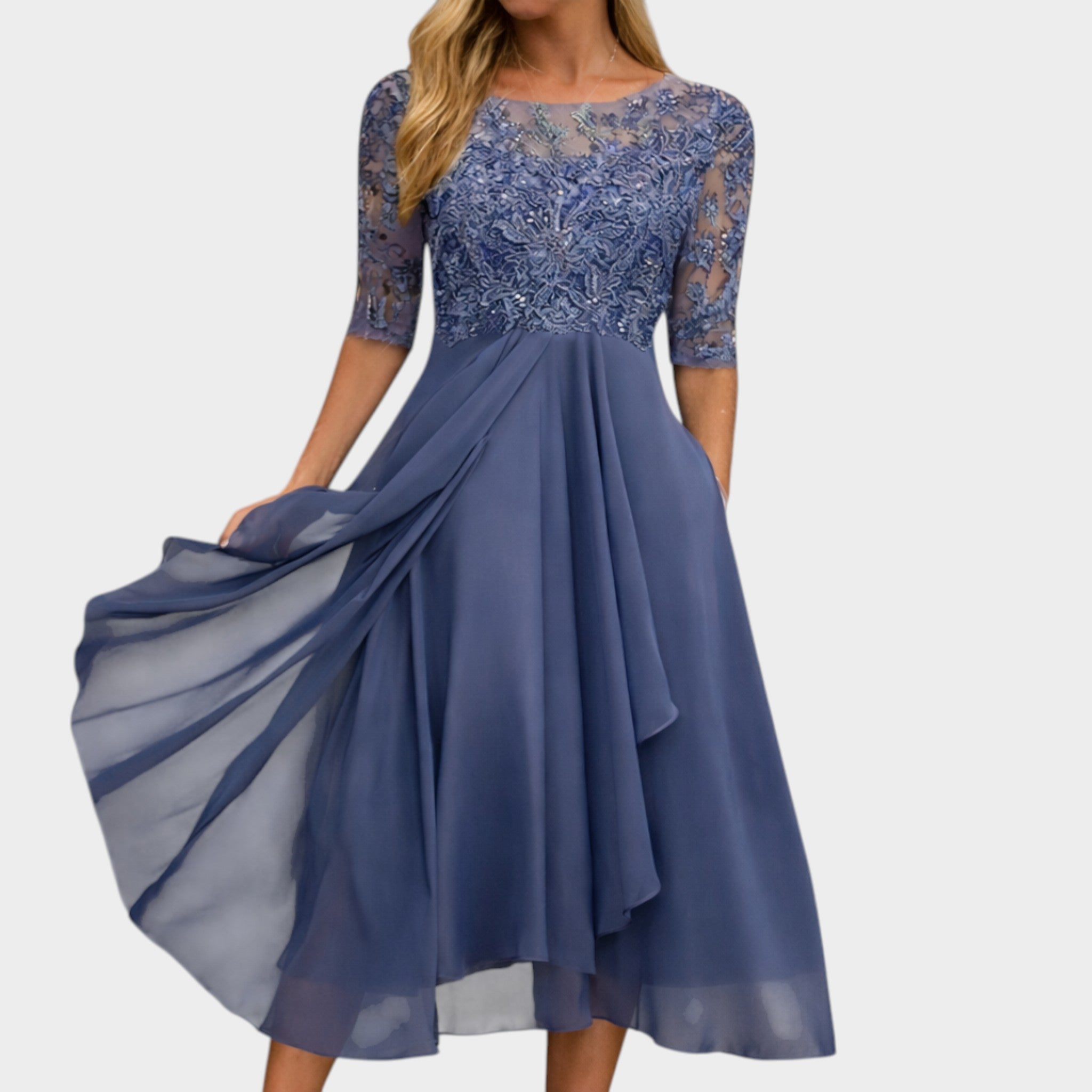 Rhonda™ | Elegantna Čipkana Haljina