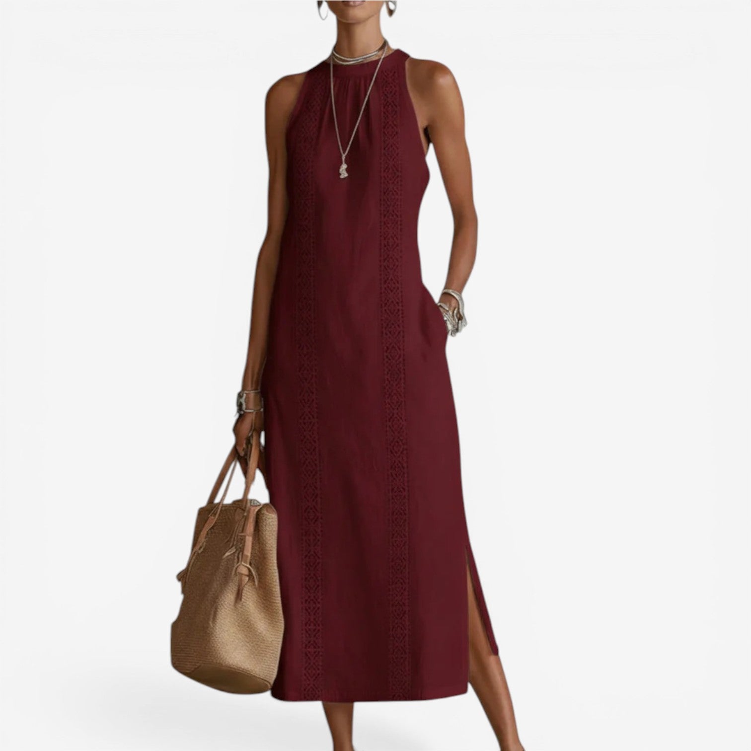 Althea™ Minimalistička midi haljina