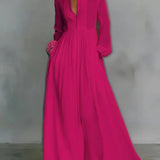 Celine | Maxi haljina s gumbima sprijeda